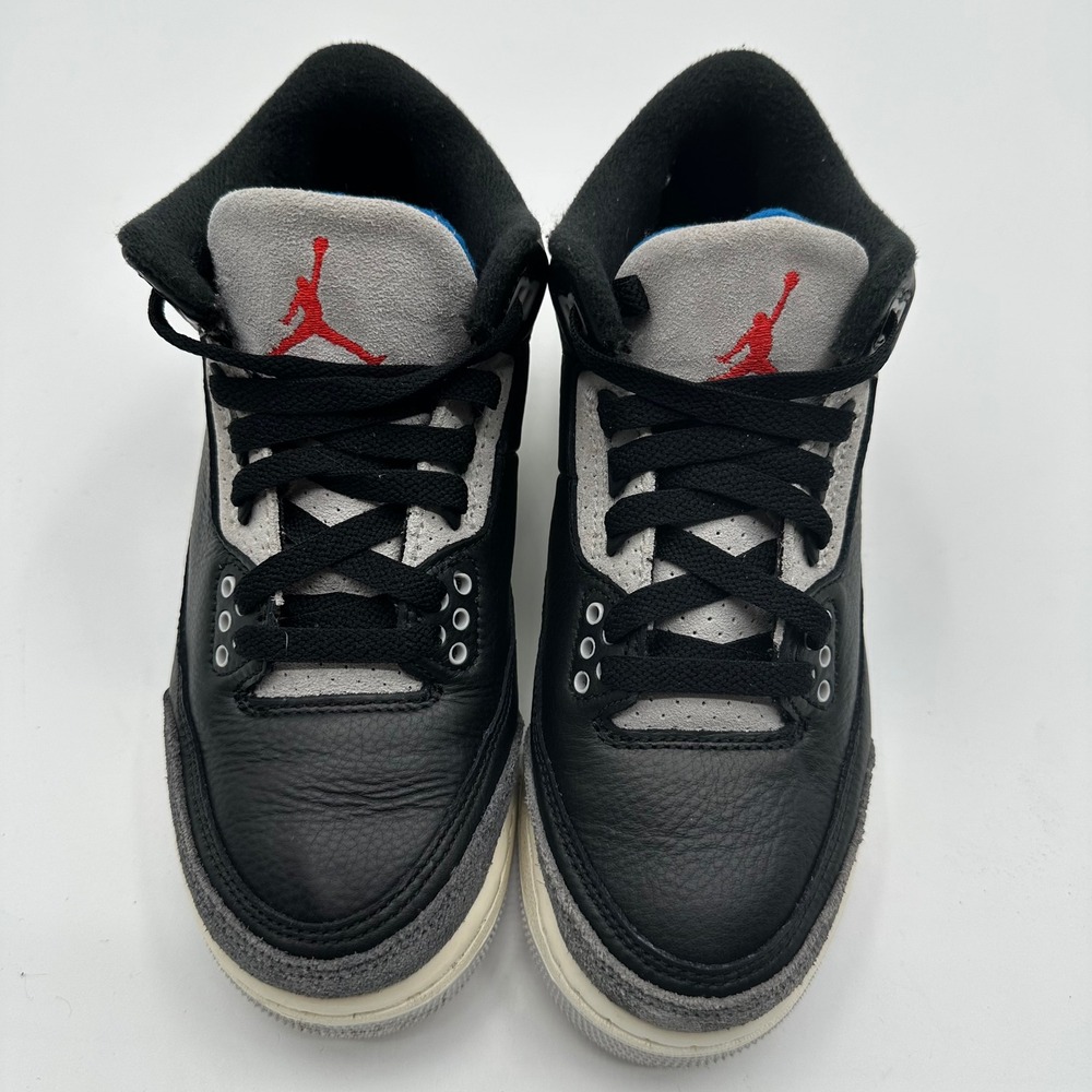 Jordan 3 Retro Mid Fear Pack 2023 Black Night Stadium IB8968-004 Youth Boys 4Y - Picture 3 of 10